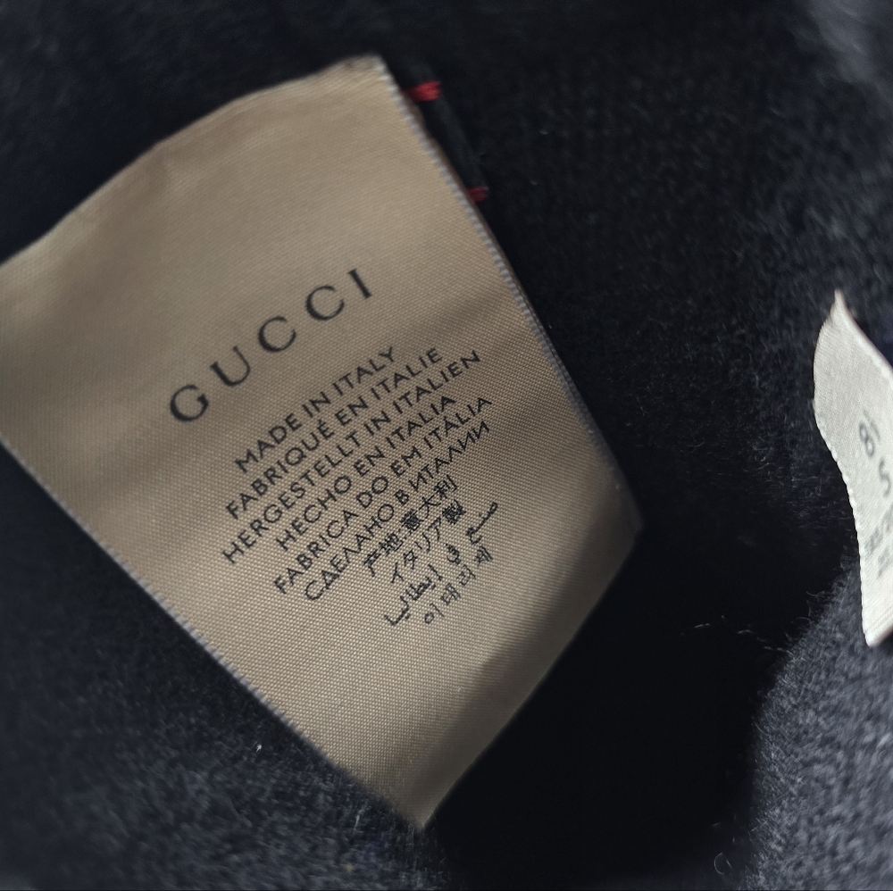 Gucci Cashmere Lined GG Monogram Gloves - Picture 10 of 10